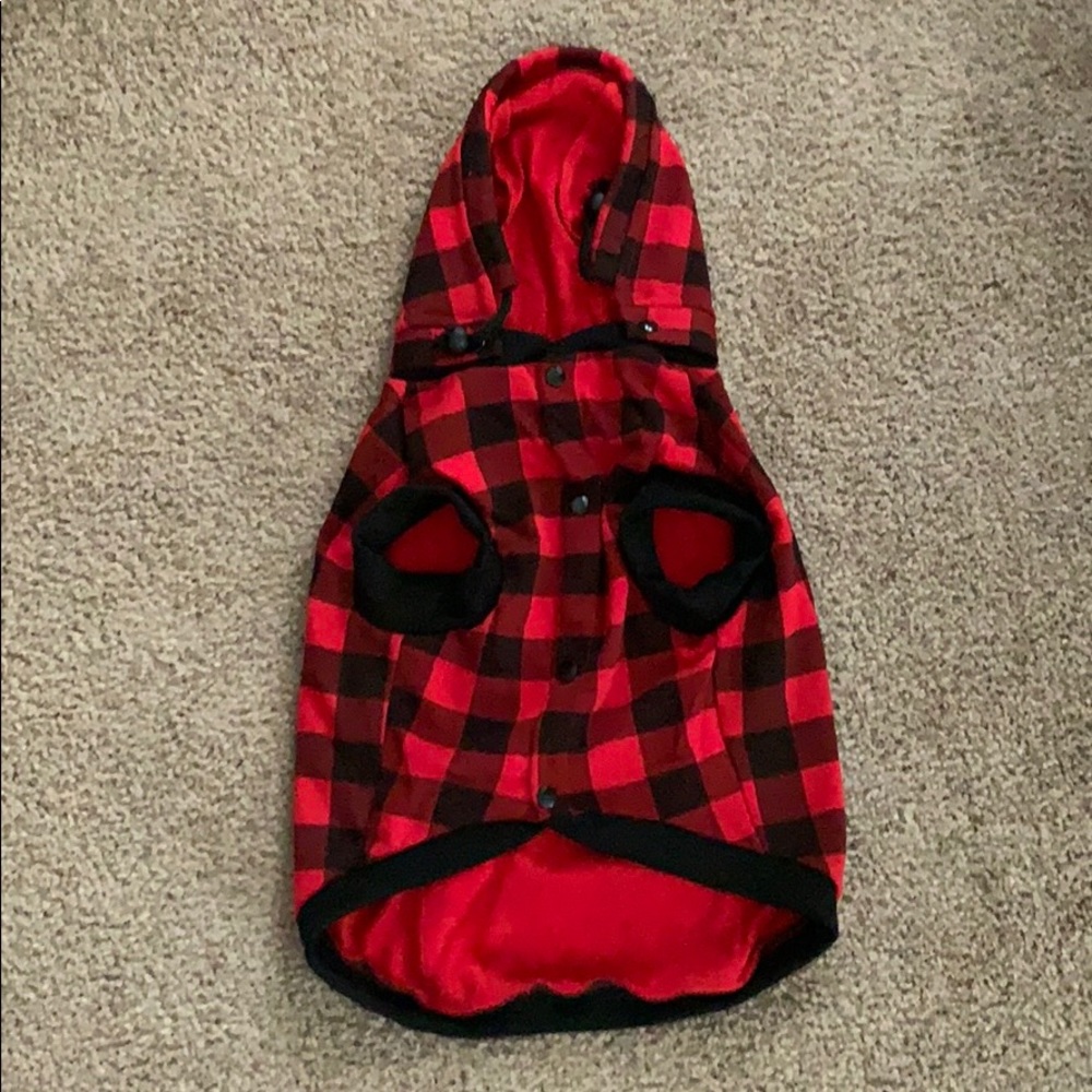 Plaid Jacket For Your Fur Baby
